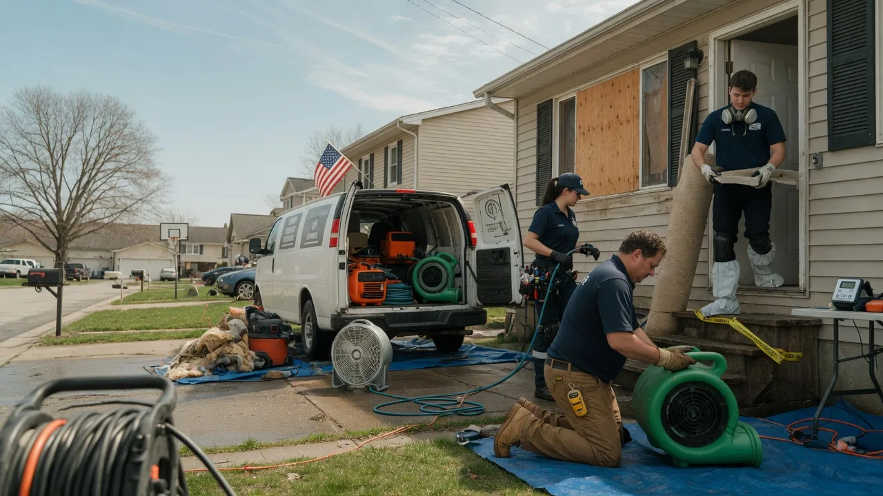 Water Damage Restoration in Neville, OH near me